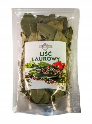 Liść Laurowy 25g PRZYPRAWA Soul-Farm
