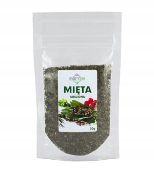 Mięta suszona, suszone liście mięty 30g