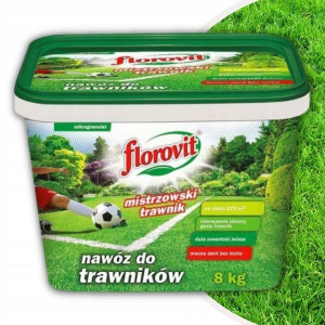 NAWÓZ mistrzowski trawnik FLOROVIT DUŻE OPAKOWANIE