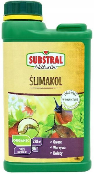 Granulat na ŚLIMAKI Ślimakol CHRONI OWOCE KWIATY
