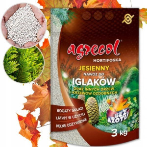 NAWÓZ jesienny do iglaków AGRECOL Hortifoska 3kg