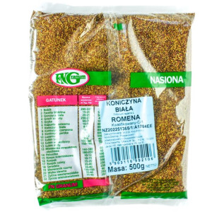 GRANUM Koniczyna biała ROMENA miododajna poplon 0.5kg