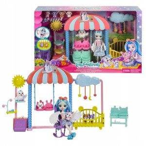 Enchantimals Zestaw Żłobek Zwierzątek + Lalka 4+
