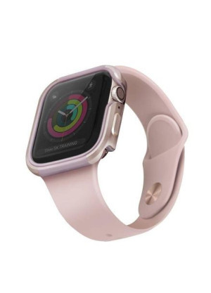 Uniq Etui Valencia Apple Watch Series 4/5/6/se 40mm. Różowo-złoty