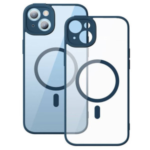 Baseus Frame Przeźroczyste Etui Magnetyczne Szkło Hartowane Iphone 14 Plus