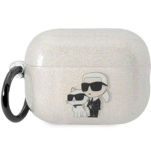 Oryginalne Etui Apple Airpods Pro 2 Karl Lagerfeld Gliter Karl&choupette