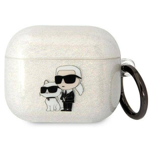 Oryginalne Etui Apple Airpods 3 Karl Lagerfeld Gliter Karl&choupette