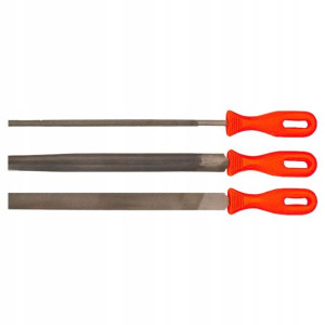 Pilniki do metalu, zestaw 3szt Top Tools 06A430