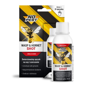 Preparat NO PEST na Osy i Szerszenie 50ml Oprysk Środek na Osy Szerszenie