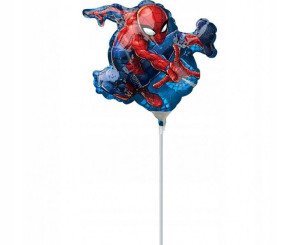 Balon foliowy Spiderman, 17x25 cm Spidermen