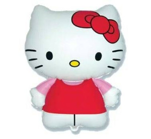 Balon Foliowy urodziny Hello Kitty 37cm
