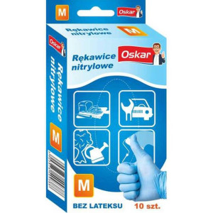Rękawice nitrylowe Oskar M 10 szt