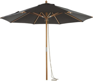 Parasol ogrodowy Cinas Capri 300 x 265 cm czarny