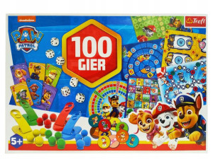 Trefl Psi Patrol 100 gier planszowych