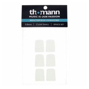 Naklejka na ustnik Thomann 0,8 mm mała 6 szt biała