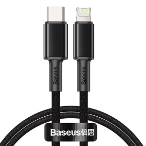 Kabel Usb-c Do Lightning Baseus High Density Braided, 20w, 5a, Pd, 1m