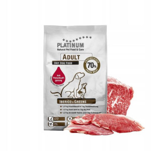 PLATINUM półwilgotna karma Iberico Greens 1,5kg