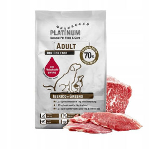 PLATINUM półwilgotna karma Iberico Greens 5kg