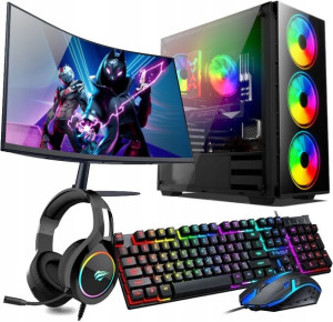 Zestaw Do Gier 27'|i7 10700|rtx 3060 12gb|32gb|1tb