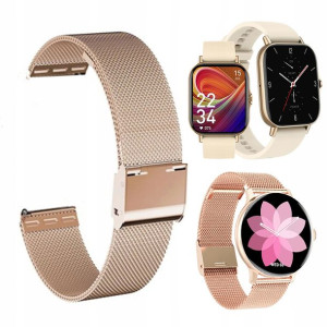 Bransoleta Złota 20 Mm Do Smartwatch Dt94 Dt2 Dt4