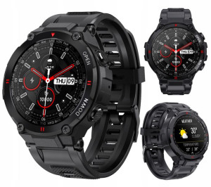 Smartwatch Zegarek Męski Pol Menu Duży Wodoodporny
