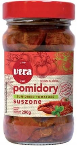 Pomidory suszone na słońcu w oleju 290 g