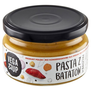 Pasta z pieczonych batatów - batat Vega UP 200 g