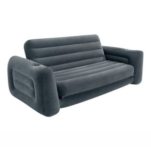 Intex Rozkładane siedzisko, 203x231x66 cm, ciemnoszare