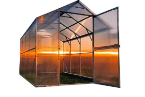 Emaga Szklarnia Relax Max 12 m2 (3x4m) poliwęglan 4 mm