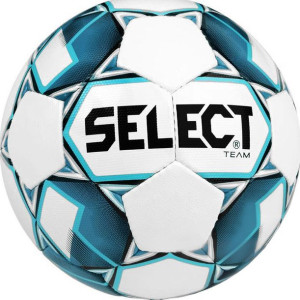 Piłka nożna Select Team 4 2019 biało-niebieska 15057