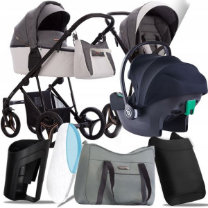 Wózek Bebetto 3w1 Flavio Gloss 05 I Cosmo 0-13 Kg