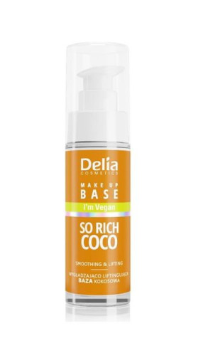 Delia Baza pod makijaż So rich Coco 30 ml
