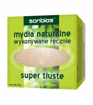 Mydło w kostce Sanbios super tłuste 100 g