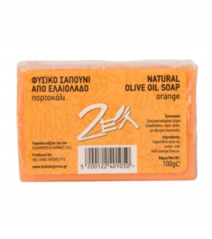 Oliwkowe mydło w kostce Dameco, pomarańczowe 100 g