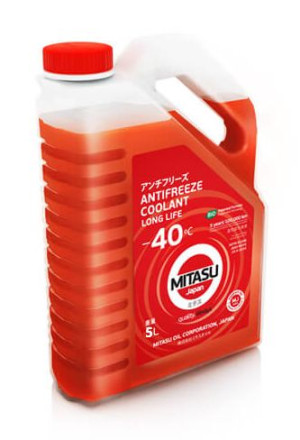 Mitasu Red Long Life Antifreeze/ Coolant –40°c Mj-641 5l