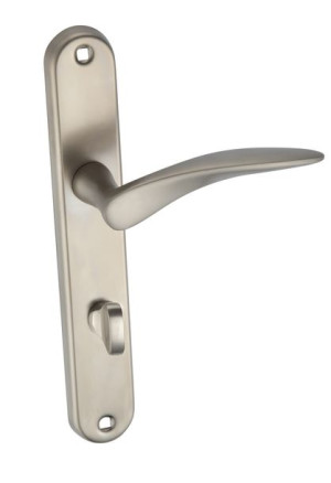Klamka Długi Szyld WC Satyna Mat KJA 613 Infinity Line