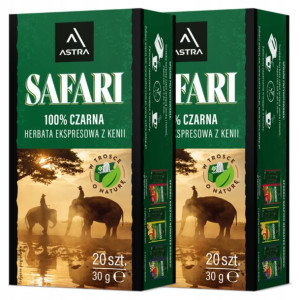 Herbata Czarna Astra Ekspresowa Safari 2x30g