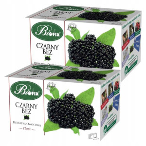 Herbata Owocowa Bifix Biofix Czarny Bez 40 Torebek