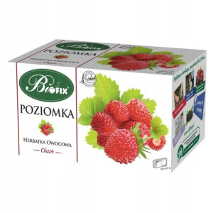 Herbata Owocowa Bifix Biofix Poziomka 20 Torebek