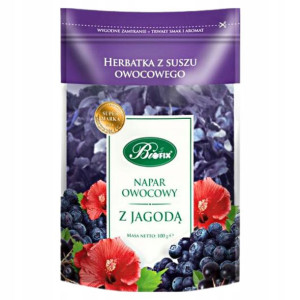 Herbata Owocowa Sypana Jagody Napar Susz 100g