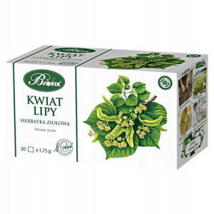 Kwiat Lipy Herbata Ziołowa Bifix 20 Torebek Bio