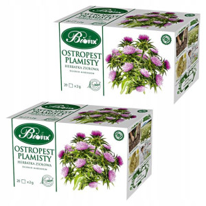 Ostropest Plamisty Herbata Ziołowa Bifix 40 Kopert