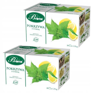 Pokrzywa Z Cytryną Herbata Ziołowa Bifix 40 Tb Bio