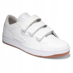 Buty Dc Shoe STRIKER Białe WWO na rzepy kiksy 44