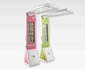 Lampka biurkowa LED + wyświetlacz