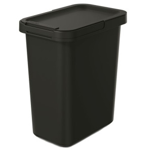 Kosz na śmieci systema - czarny recykling