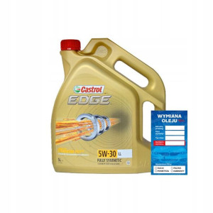 CASTROL olej EDGE 5W30 FST LL 5l filtry tanio