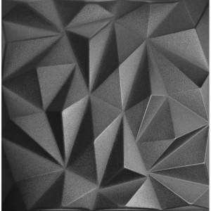 Kasetony Ścienne Czarne Piankowe Panel Cyrkon 3d