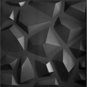Kasetony Sufitowe Czarne Panel Ścienny Mars 3d