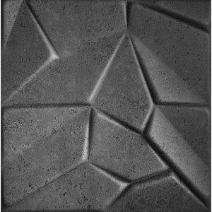 Panel Ścienny 3d 50x50 Imitacja Betonu Merkury 42